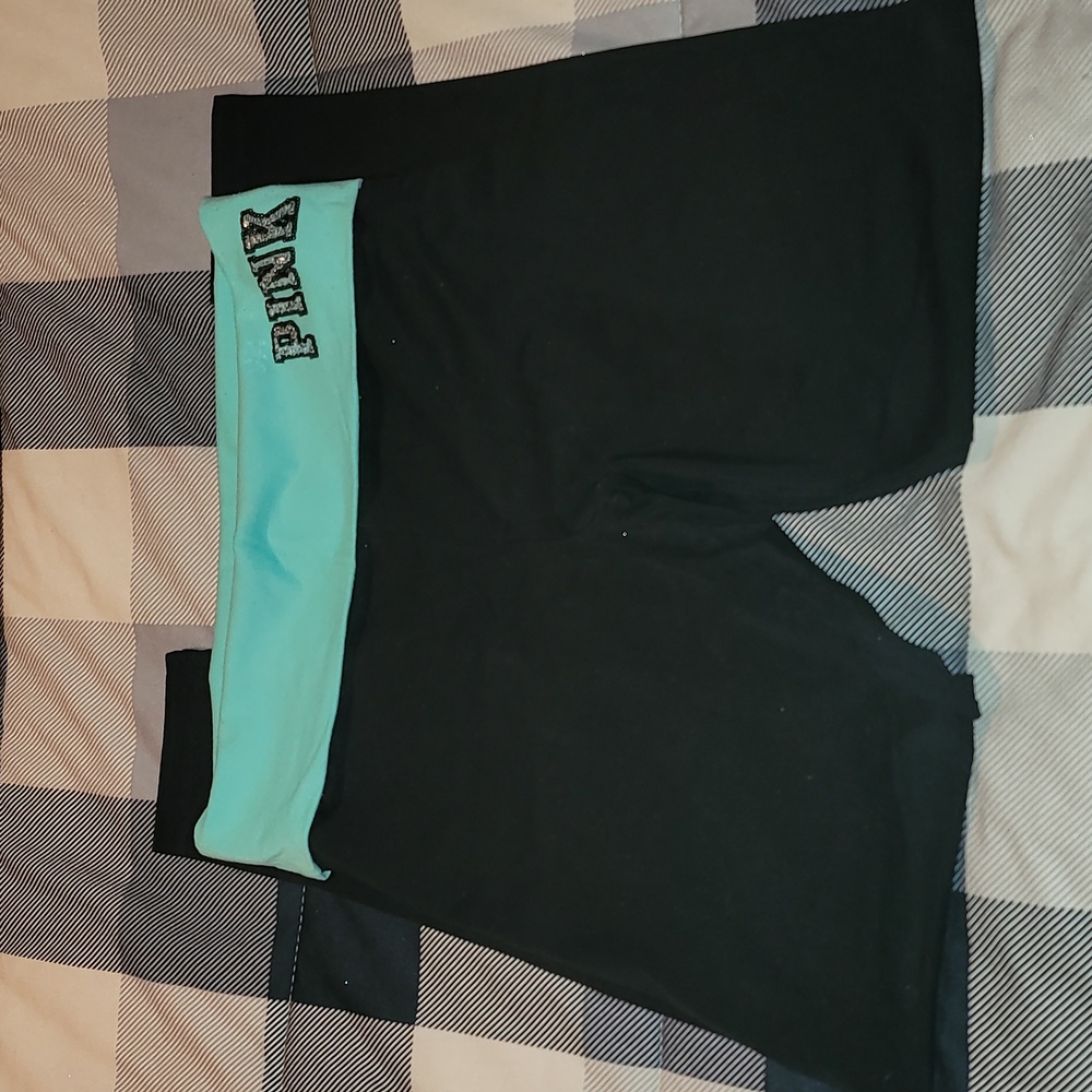 PINK "fold over" leggings